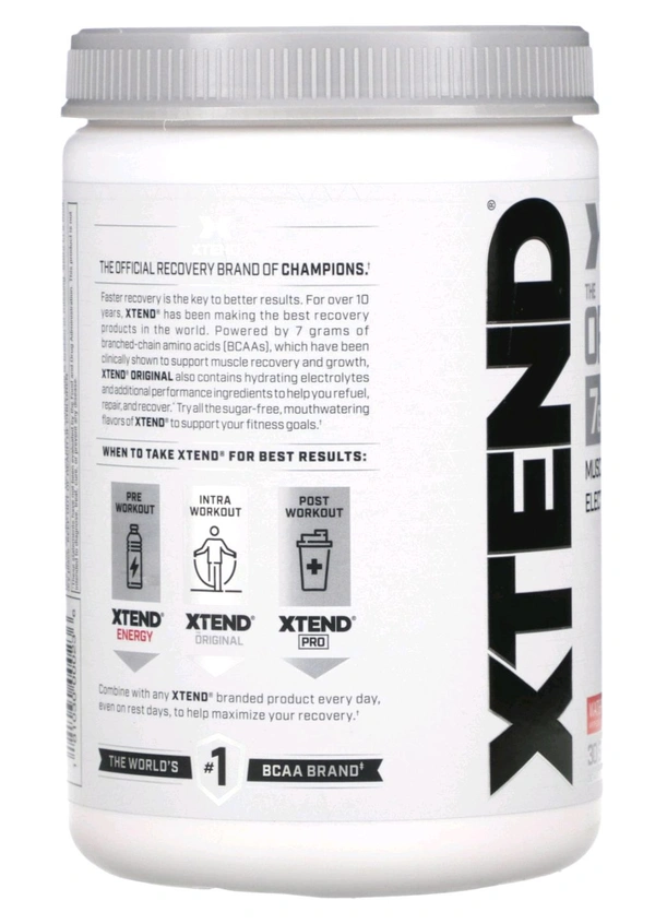 755445 Scivation XTEND Original BCAA Powder 30 Servings   - (375 g), WATERMELON