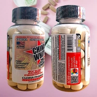 Cloma Pharma China White 25MG Ephedra  - 100 Tablets