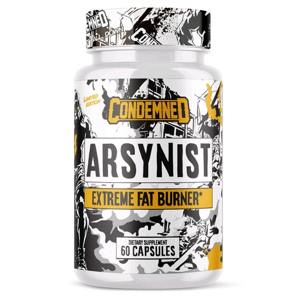 Condemned Labz  Arsynist Extreme Fat Burner - 60 Capsules