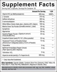 Condemned Labz  Arsynist Extreme Fat Burner - 60 Capsules