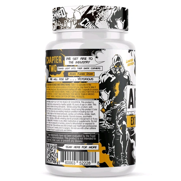 Condemned Labz  Arsynist Extreme Fat Burner - 60 Capsules