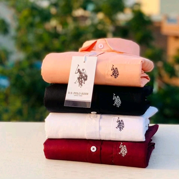 US POLO SHIRTS 🛒🛒COMBO OF 4 - L