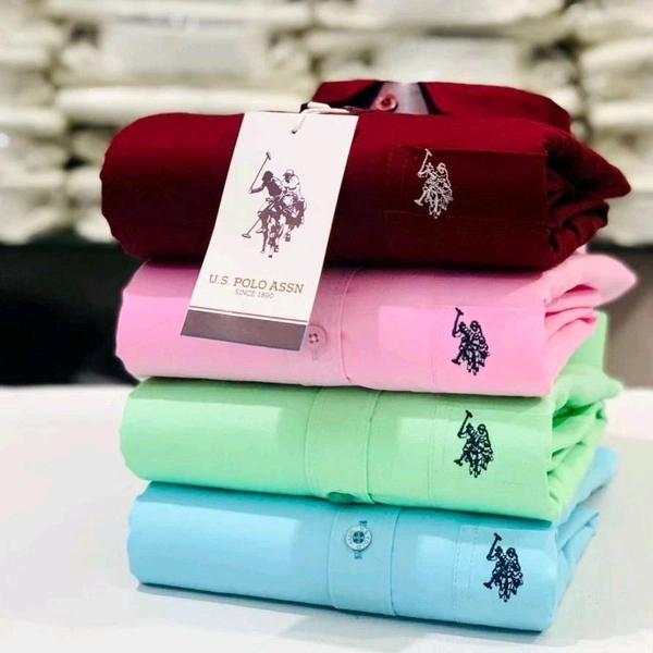 US POLO SHIRTS 🛒🛒COMBO OF 4 - L