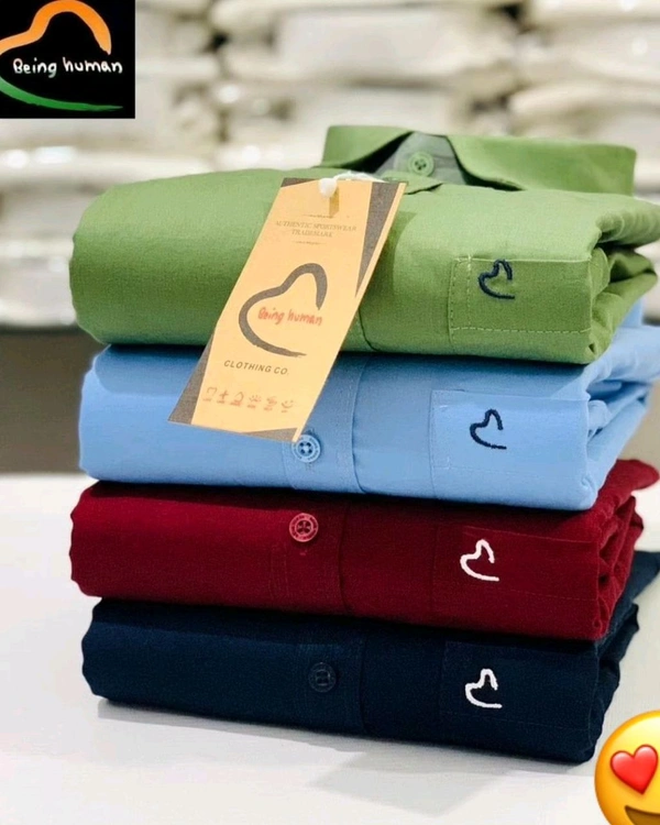 Stylish Trendy Embroidery Shirts 🛒🛒 Combo Of 4 - L