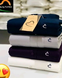 Stylish Trendy Embroidery Shirts 🛒🛒 Combo Of 4 - L