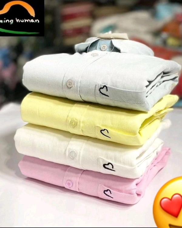 Stylish Trendy Embroidery Shirts 🛒🛒 Combo Of 4 - L