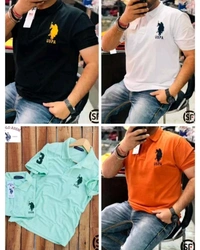 US POLO T SHIRTS COMBO OF 4 🛒🛒🛒 - S
