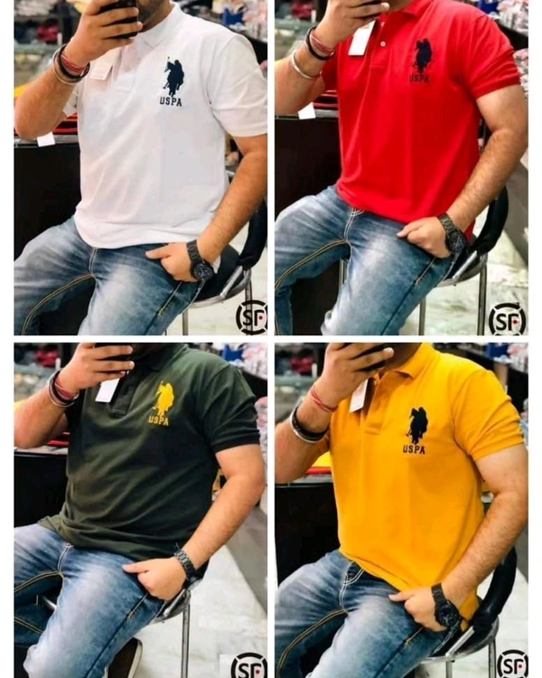 US POLO T SHIRTS COMBO OF 4 🛒🛒🛒 - S