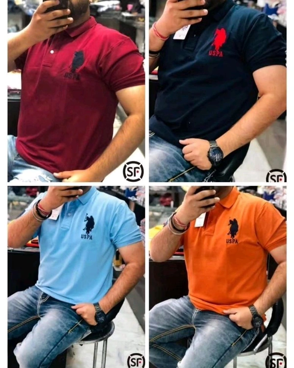 US POLO T SHIRTS COMBO OF 4 🛒🛒🛒 - L