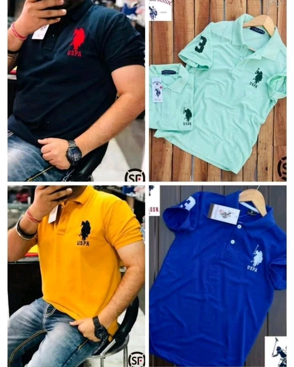 US POLO T SHIRTS COMBO OF 4 🛒🛒🛒 - L