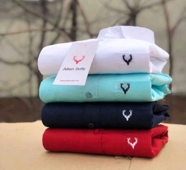 Allen Solly Shirts Combo Of 4  - M