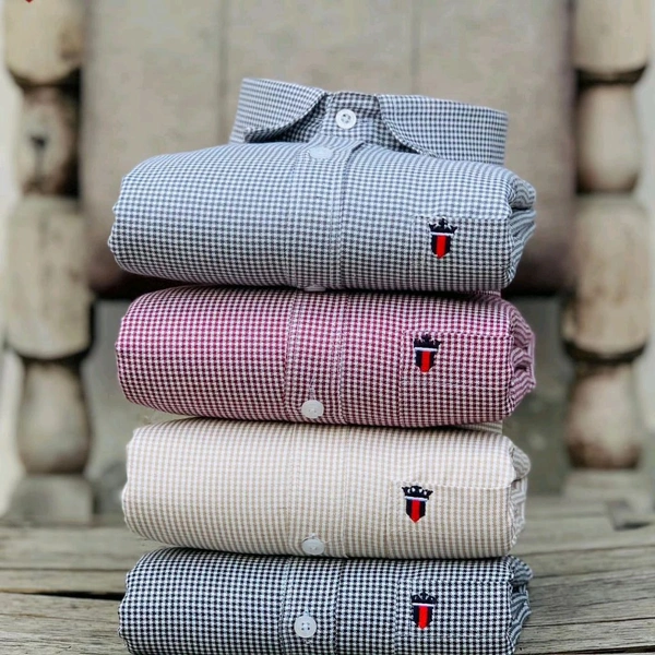 Men's Stylish Checked Shirts - S