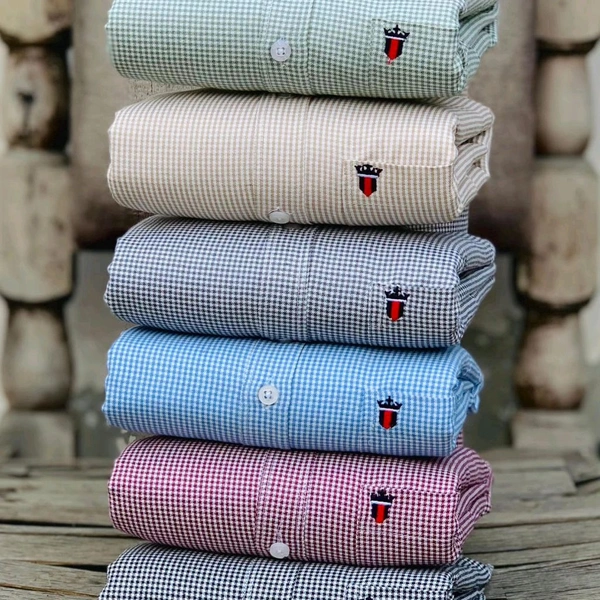 Men's Stylish Checked Shirts - S