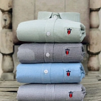 Men's Stylish Checked Shirts - L