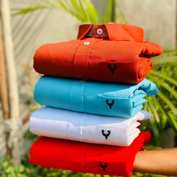 Allen Solly Shirts Combo Of 4 - L