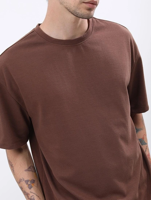 NameBox Limited Edition Oversized T-Shirts | Shop Exclusive Styles at NameBox - XL, Brown