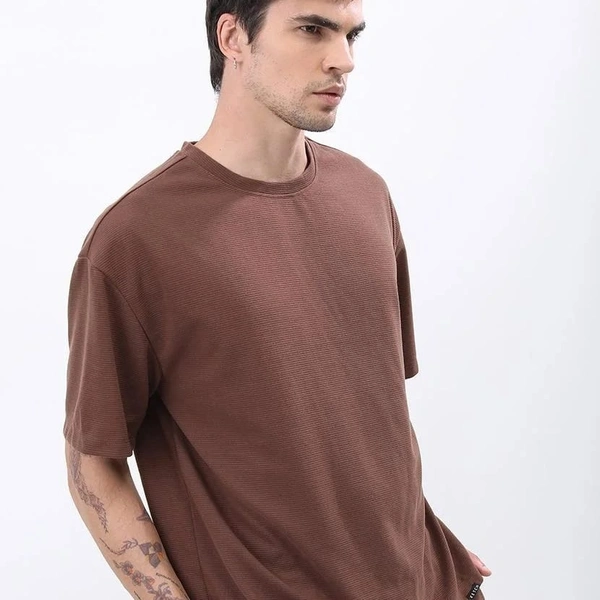 NameBox Limited Edition Oversized T-Shirts | Shop Exclusive Styles at NameBox - Medium, Brown