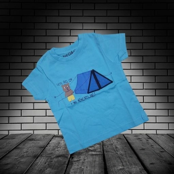 NameBox - Leo cubs wow Rnd Neck Tees - 6-9 months - 6-9 months