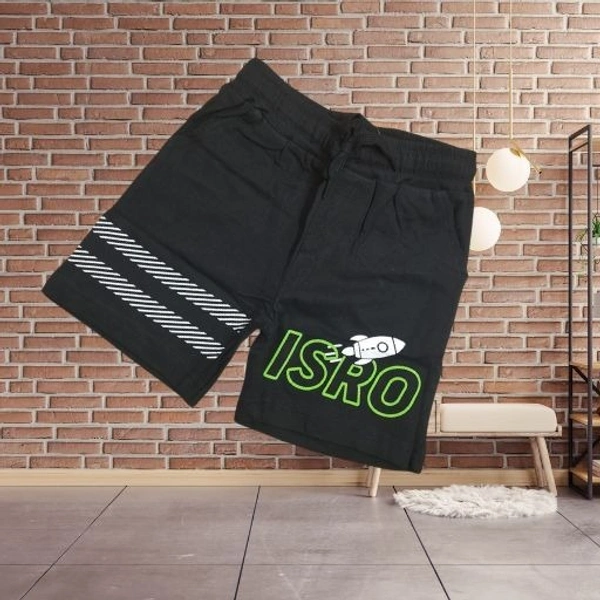 NameBox - Leo cubs Awesome Cotton Shorts Unisex for Kids - Multicolor - 6-7 Years