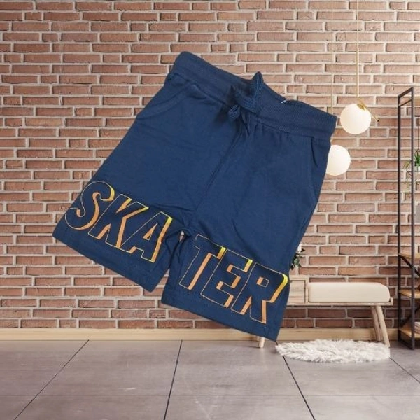 NameBox - Leo cubs Awesome Cotton Shorts Unisex for Kids - Multicolor - 6-7 Years