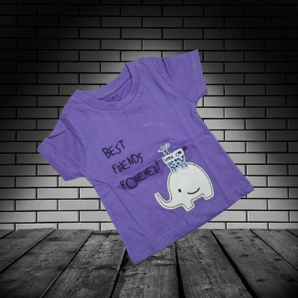 NameBox - Leo cubs wow Rnd Neck Tees - 6-9 months - 6-9 months
