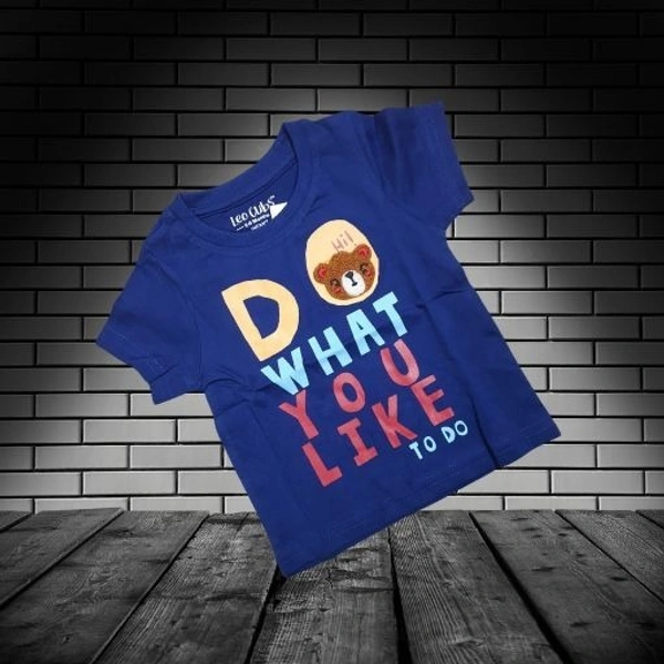 NameBox - Leo cubs wow Rnd Neck Tees - 18-24 Months - 18-24 months