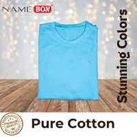 NameBox Pure Cotton T shirts - Pack of 5 (Multicolor) - Medium