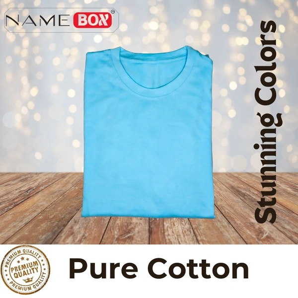 NameBox Pure Cotton T shirts - Pack of 5 (Multicolor) - Medium