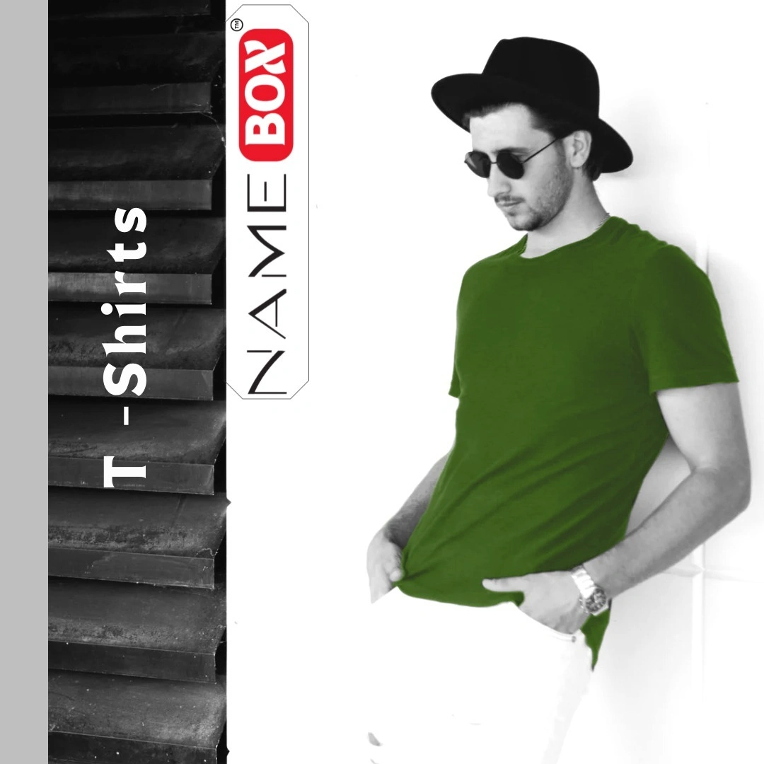 Pure premium cotton T shirts - 100% soft, breathable fabric