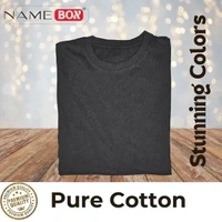 NameBox Pure Cotton T shirts - Pack of 4 (Multicolor) - Large