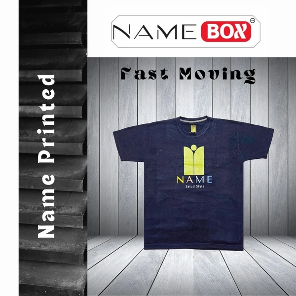 NameBox Buy affordable printed T-shirt | Name' exclusively printed on the pure cotton T shirt - 12-13 Years