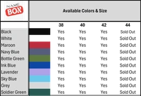 NameBox Pure premium cotton T shirts - 100% soft, breathable fabric - Large, Malibu