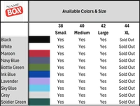 NameBox Men’s Casual Round Neck T-Shirts - Pure Cotton Fabric - Large, Fern Green