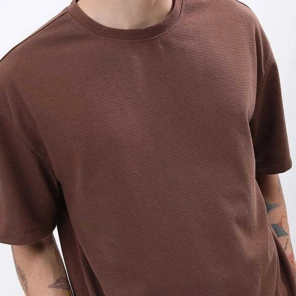 NameBox Limited Edition Oversized T-Shirts | Shop Exclusive Styles at NameBox - Medium, Brown