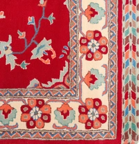 Magic carpets Magic Carpets: Exquisite Floral Design Wool Carpets for Elegant Home Décor - 8 x 10 Feet