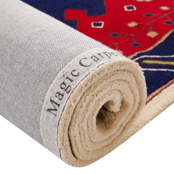 Magic carpets Magic Carpets: Exquisite Floral Design Wool Carpets for Elegant Home Décor - 6 x 8 Feet