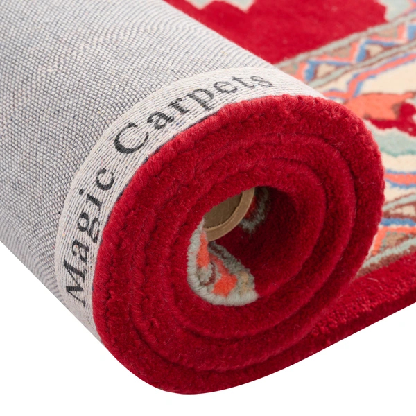 Magic carpets Magic Carpets: Exquisite Floral Design Wool Carpets for Elegant Home Décor - 8 x 10 Feet