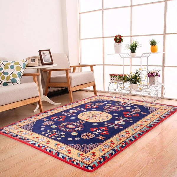 Magic carpets Magic Carpets: Exquisite Floral Design Wool Carpets for Elegant Home Décor - 6 x 8 Feet
