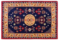 Magic carpets Magic Carpets: Exquisite Floral Design Wool Carpets for Elegant Home Décor - 6 x 8 Feet