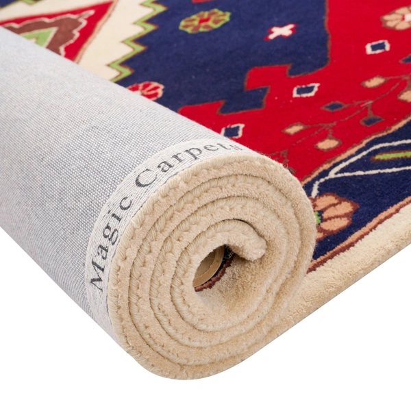 Magic carpets Magic Carpets: Exquisite Geometric Design Wool Carpets for Elegant Home Décor - 6 x 8 Feet