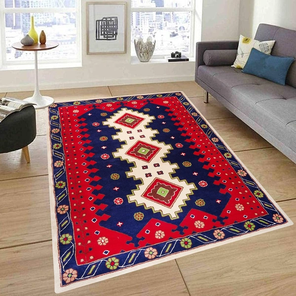 Magic carpets Magic Carpets: Exquisite Geometric Design Wool Carpets for Elegant Home Décor - 6 x 8 Feet