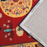 Magic carpets Magic Carpets: Exquisite Floral Design Wool Carpets for Elegant Home Décor - 6 x 8 Feet