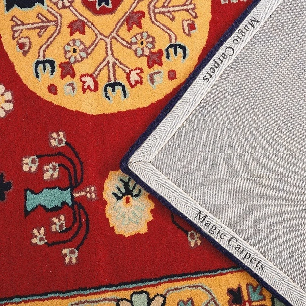 Magic carpets Magic Carpets: Exquisite Floral Design Wool Carpets for Elegant Home Décor - 6 x 8 Feet
