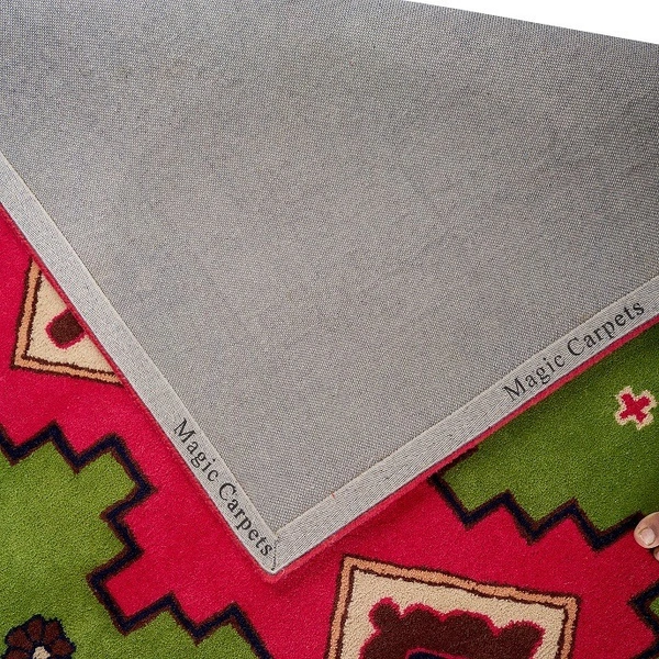 Magic carpets Magic Carpets: Exquisite Floral Design Wool Carpets for Elegant Home Décor - 8 x 10 Feet