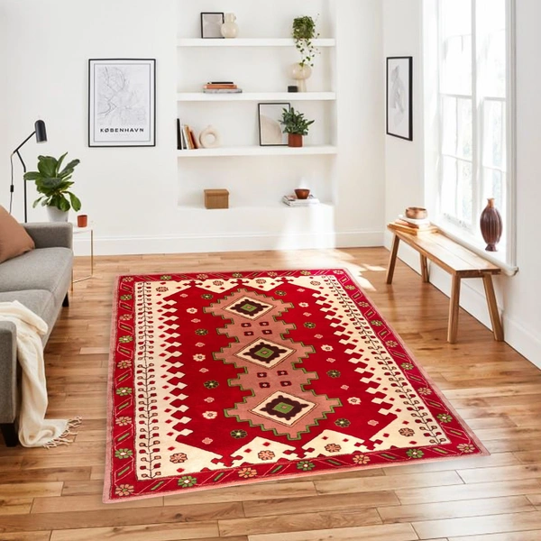 Magic carpets Magic Carpets: Exquisite Geometric Design Wool Carpets for Elegant Home Décor - 8 x 10 Feet