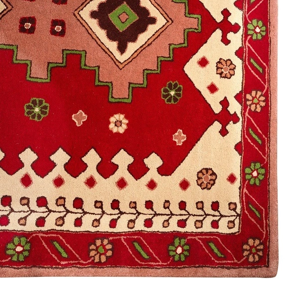 Magic carpets Magic Carpets: Exquisite Geometric Design Wool Carpets for Elegant Home Décor - 8 x 10 Feet