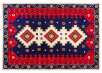 Magic carpets Magic Carpets: Exquisite Geometric Design Wool Carpets for Elegant Home Décor - 6 x 8 Feet