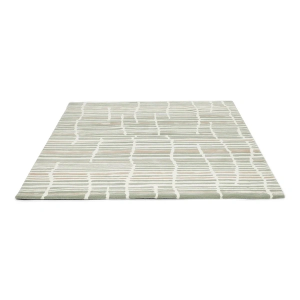 Rug Cool and versatila 3x7, 5x7, 6x8 Feet Rugs – Enhance Your Beautiful Homes with our elegant rugs made of pure wool with vibrant colors. - 3x7 feet, Tea Green