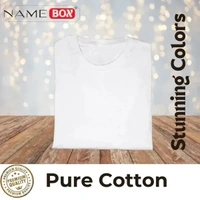 NameBox Pure Cotton T shirts - Pack of 4 (Multicolor) - Large