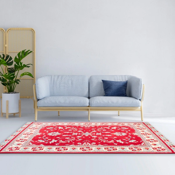 Magic carpets Magic Carpets: Exquisite Floral Design Wool Carpets for Elegant Home Décor - 8 x 10 Feet